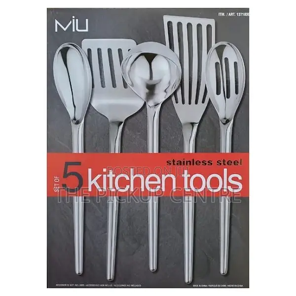 Miu Set of 5 Stainless Steel Kitchen Tools