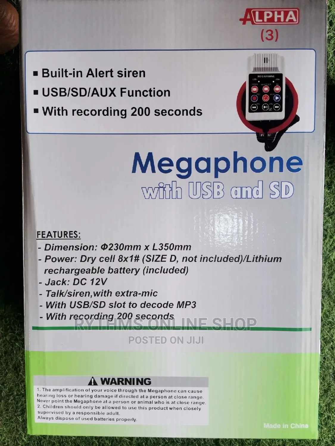 Megaphones Big Size (50watts)