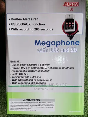 Megaphones Big Size (50watts)