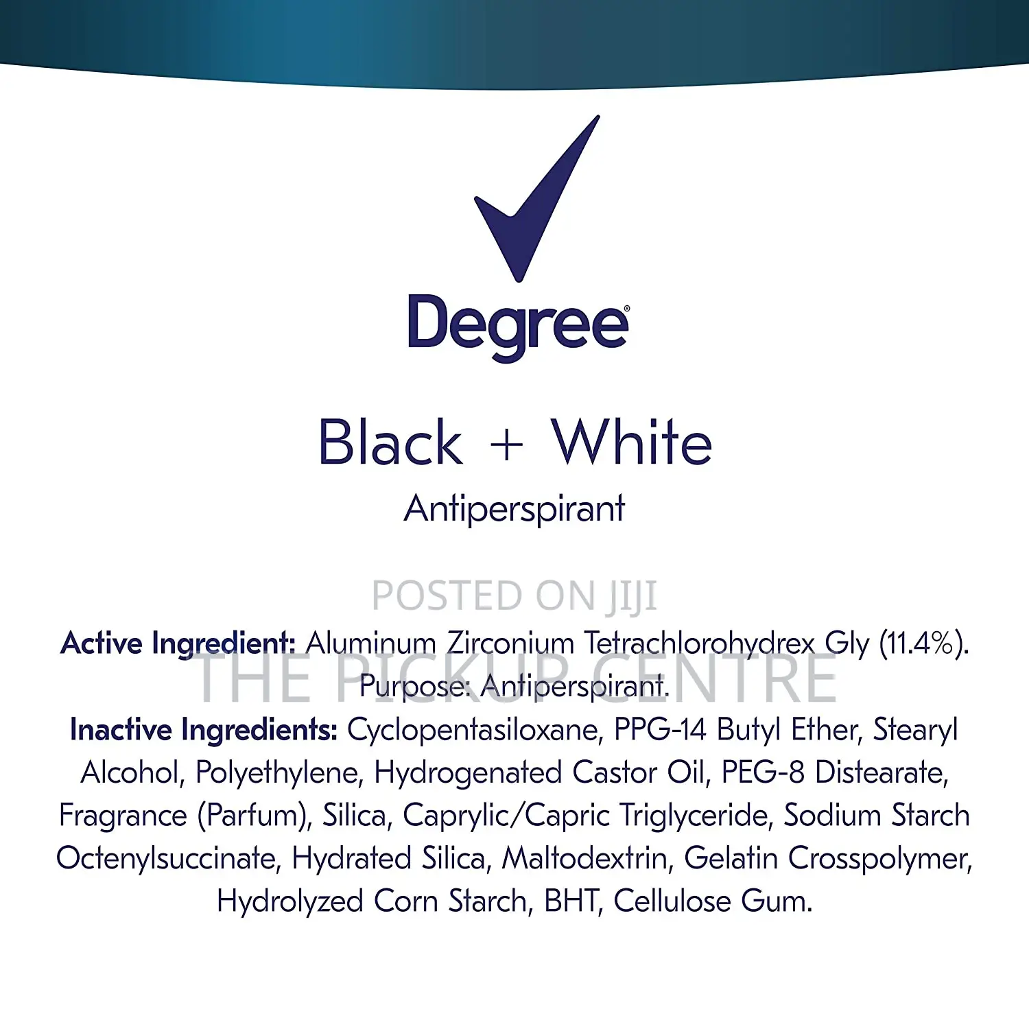 Degree Men Ultraclear Antiperspirant Deodorant (80ghs Each)