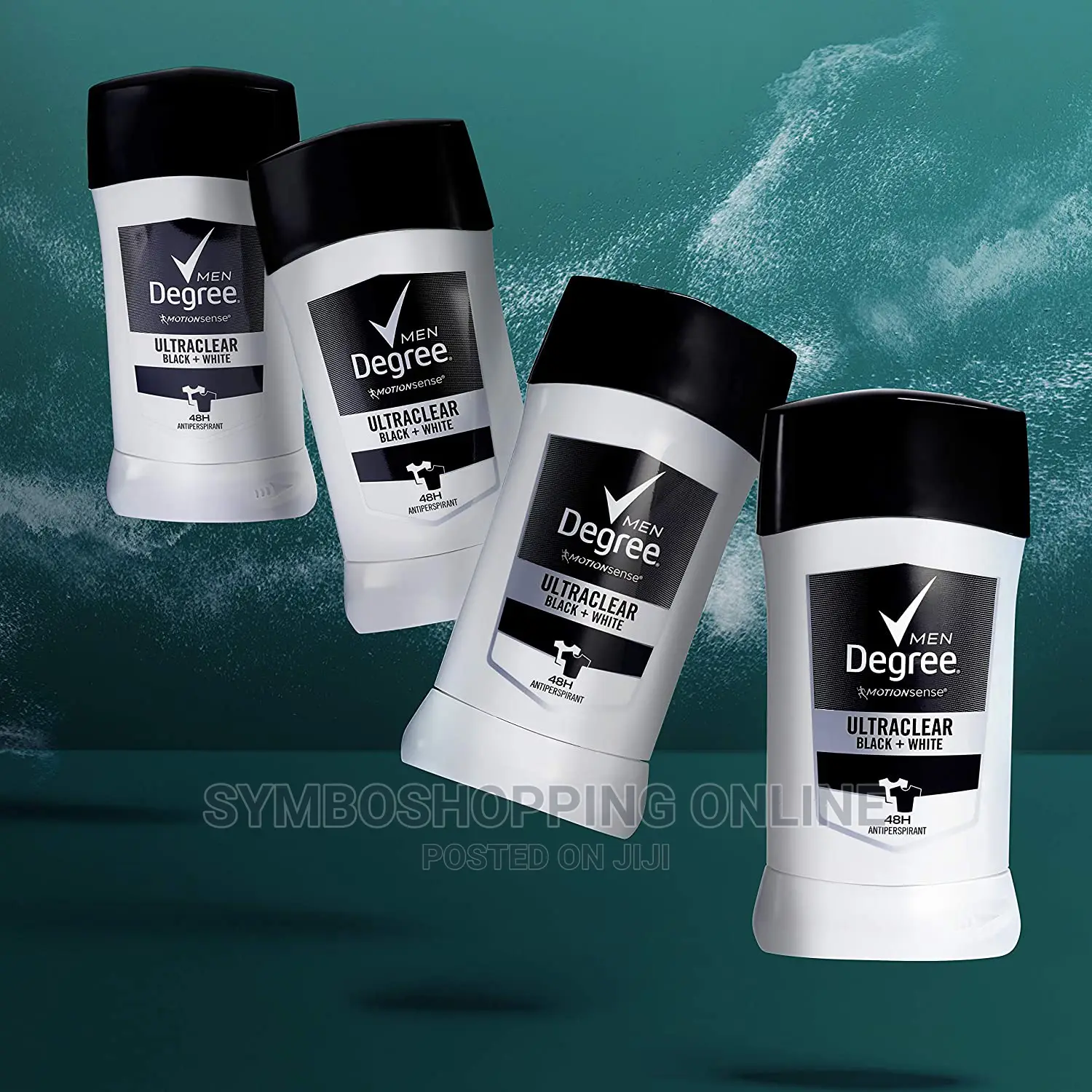 Degree Men Ultraclear Antiperspirant Deodorant (80ghs Each)