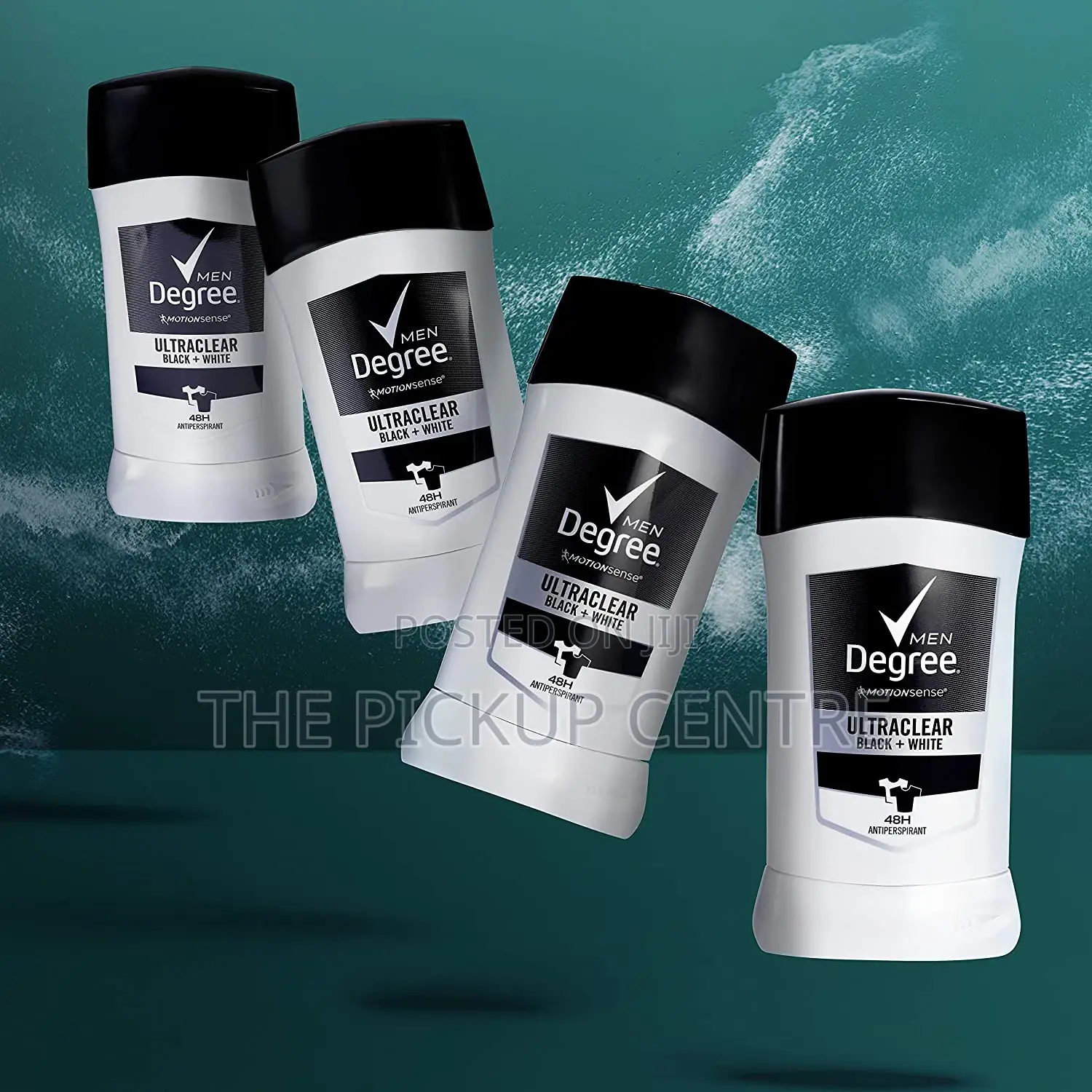 Degree Men Ultraclear Antiperspirant Deodorant (80ghs Each)