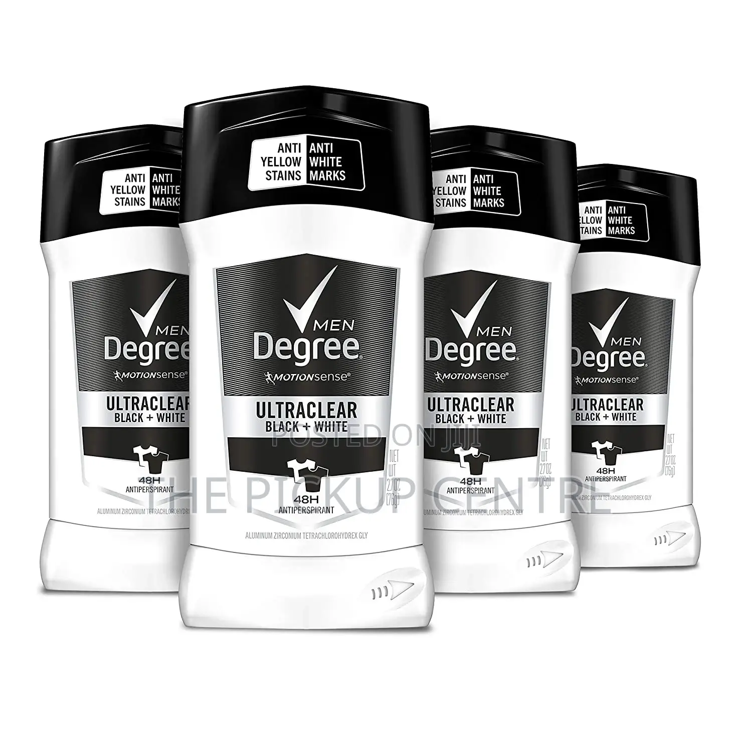 Degree Men Ultraclear Antiperspirant Deodorant (80ghs Each)