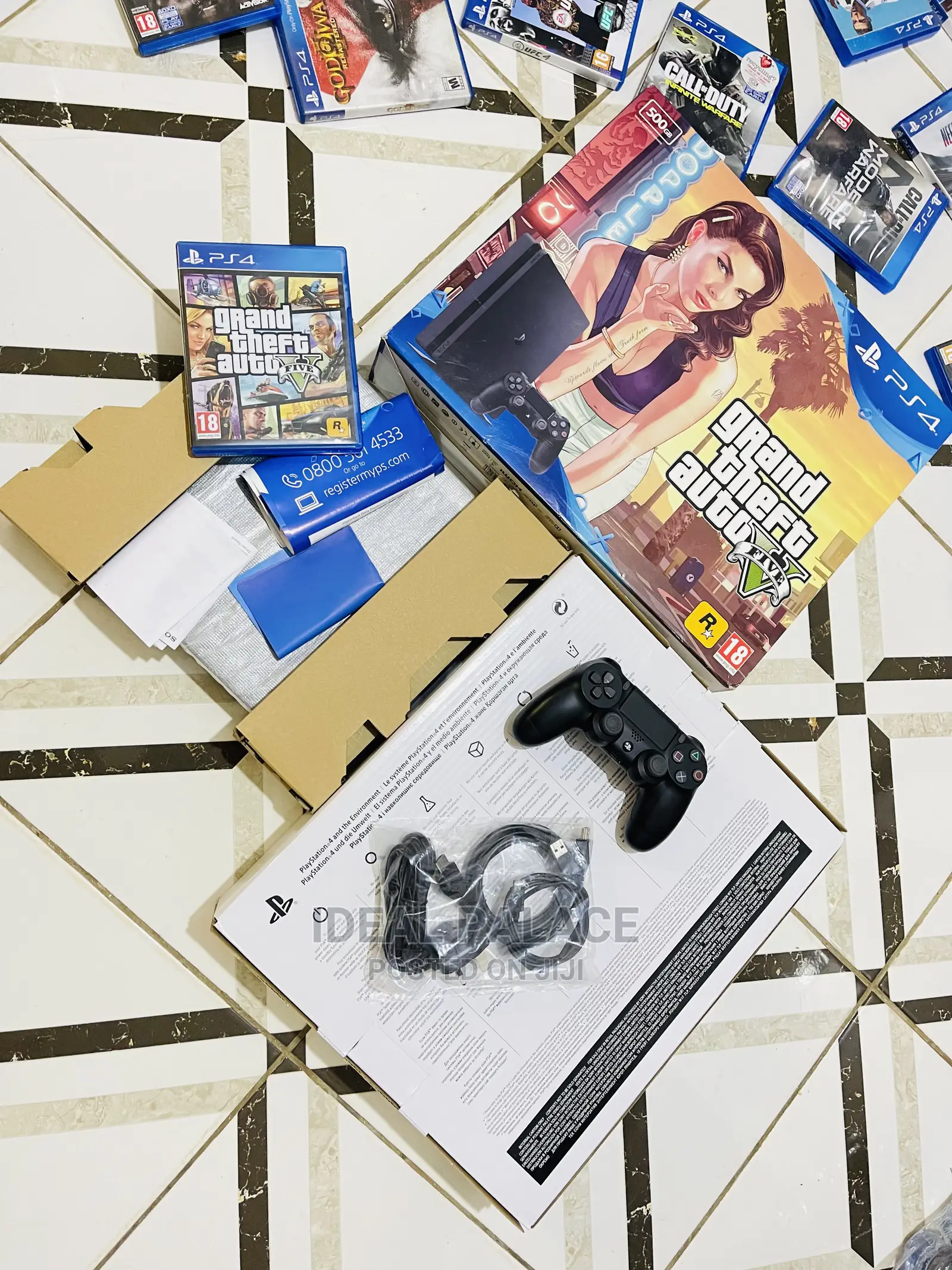 Brand New Playstation 4 Slim. Grand Theft Auto v Edition