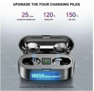 F9 Bluetooth Earphone With Powerbank Case