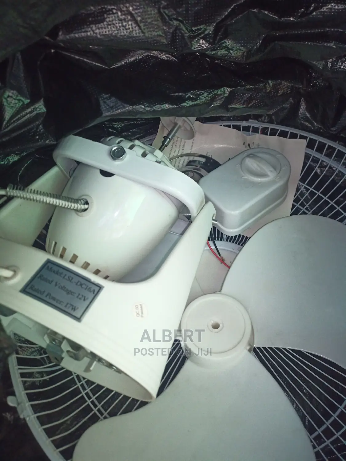Solar/Dc12v Orbit Fan