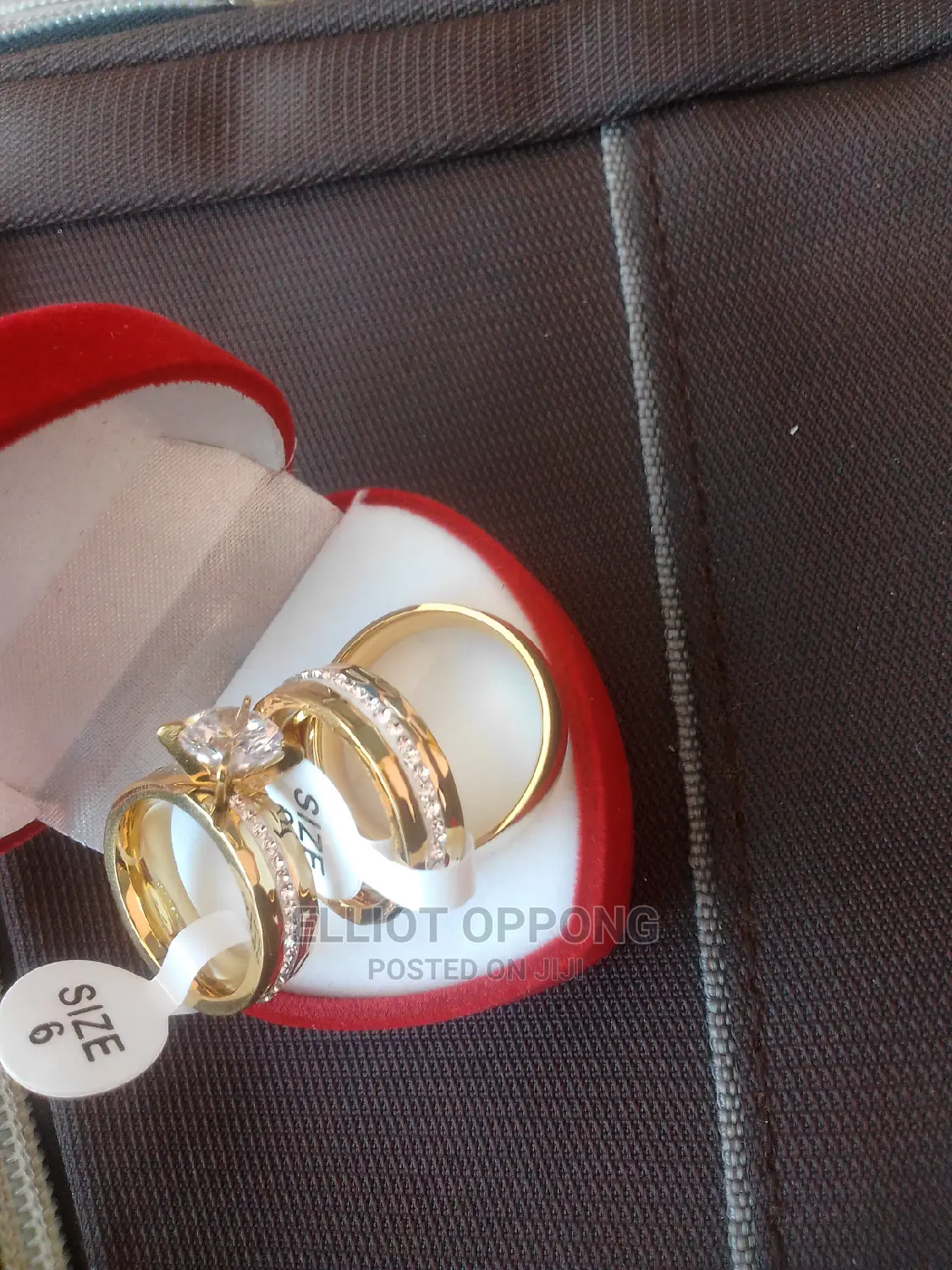 Quality 10K Gold Ring 3 Set