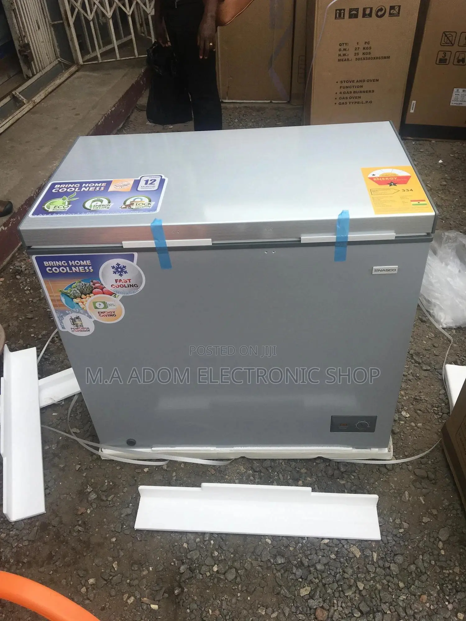 Brand New Nasco 251 Litres Chest Freezer