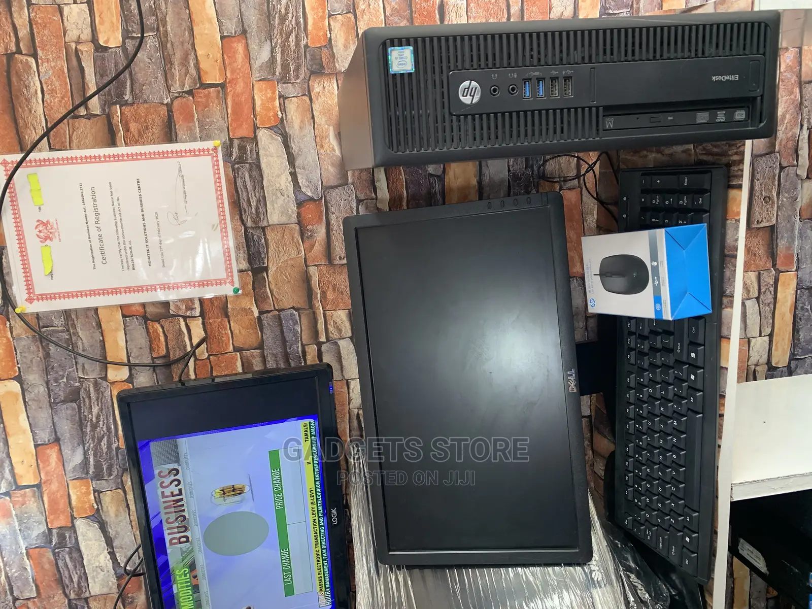 Desktop Computer HP EliteDesk 800 8GB Intel Core I7 HDD 1T