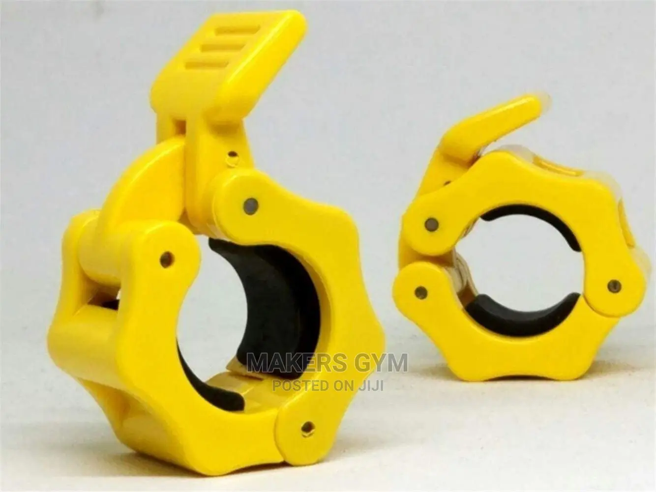 Olympic Barbell Clamp (Pair) Collar Clip