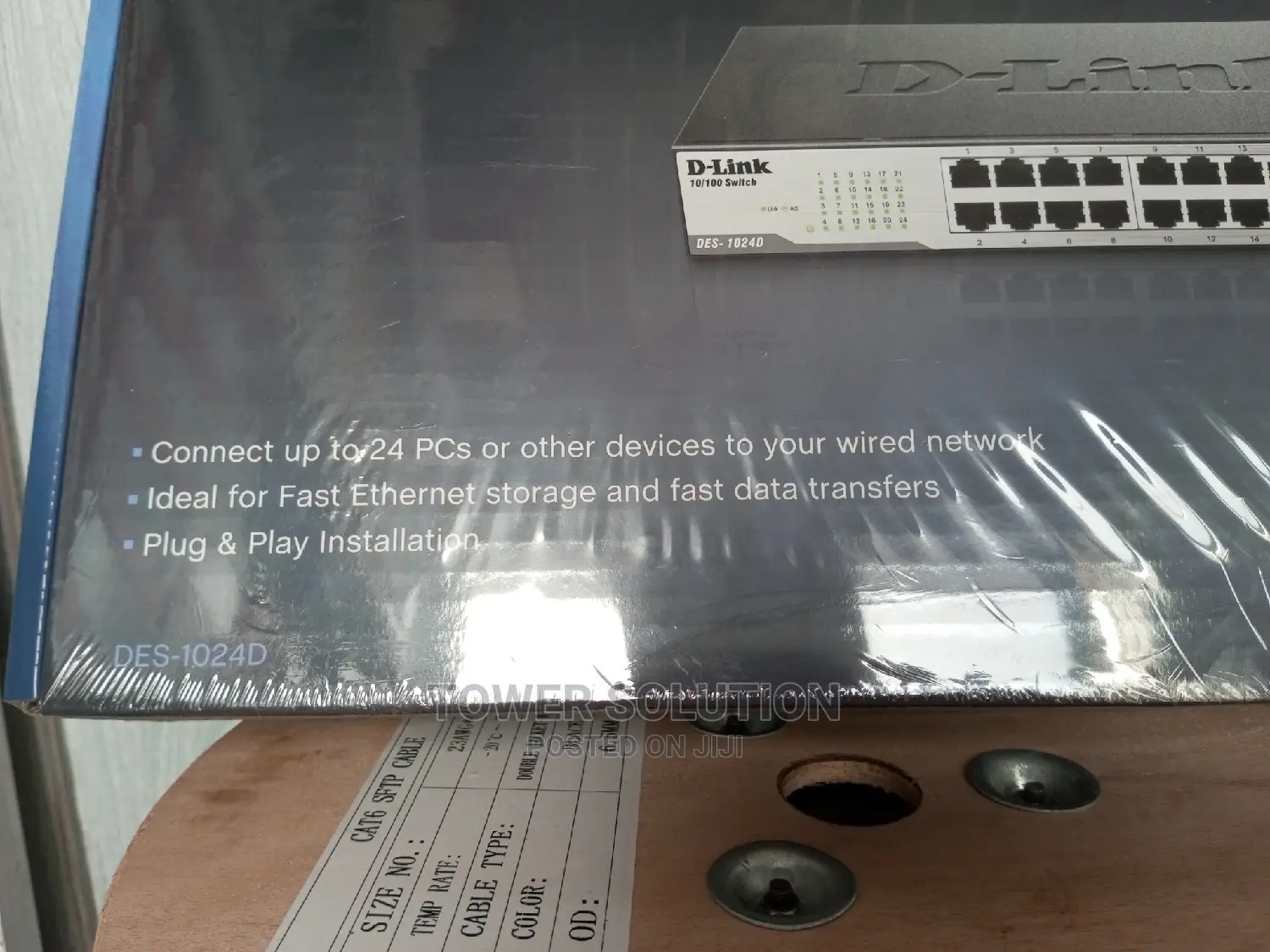 D Link Desktop Switch 24port