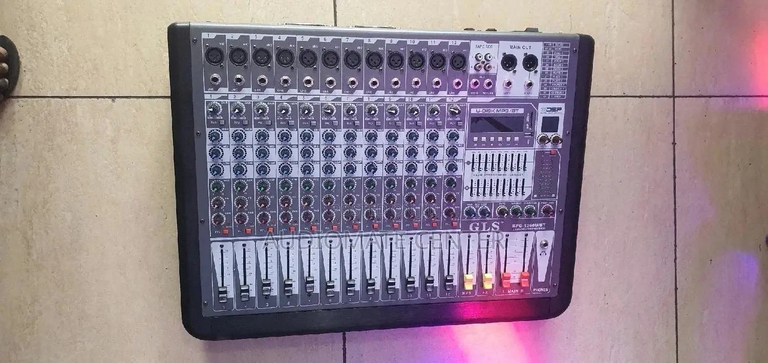 GLS KPG 1260u/Bt Powered Mixer