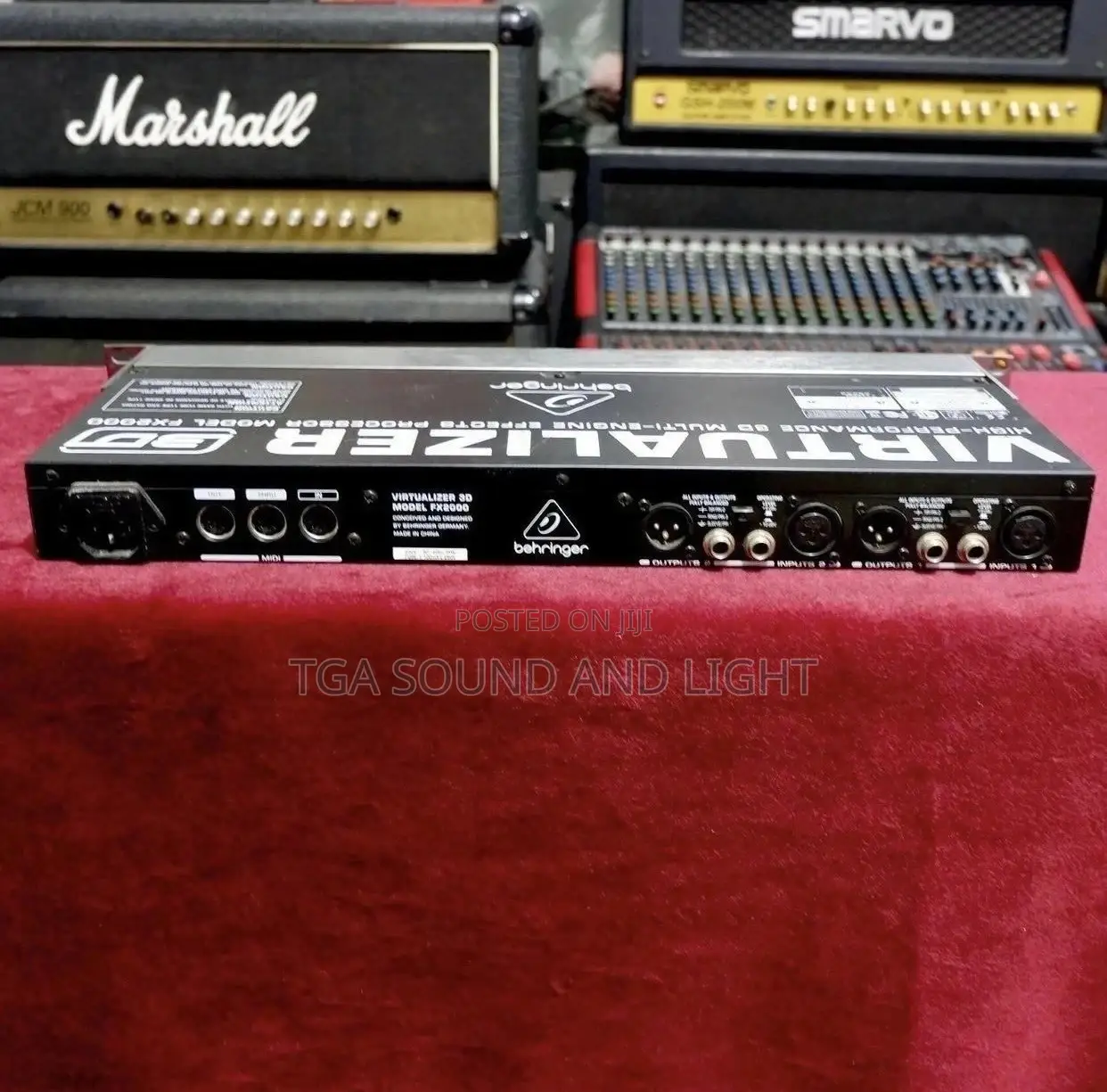 Behringer Virtualizer Fx2000 3d Effects Processor