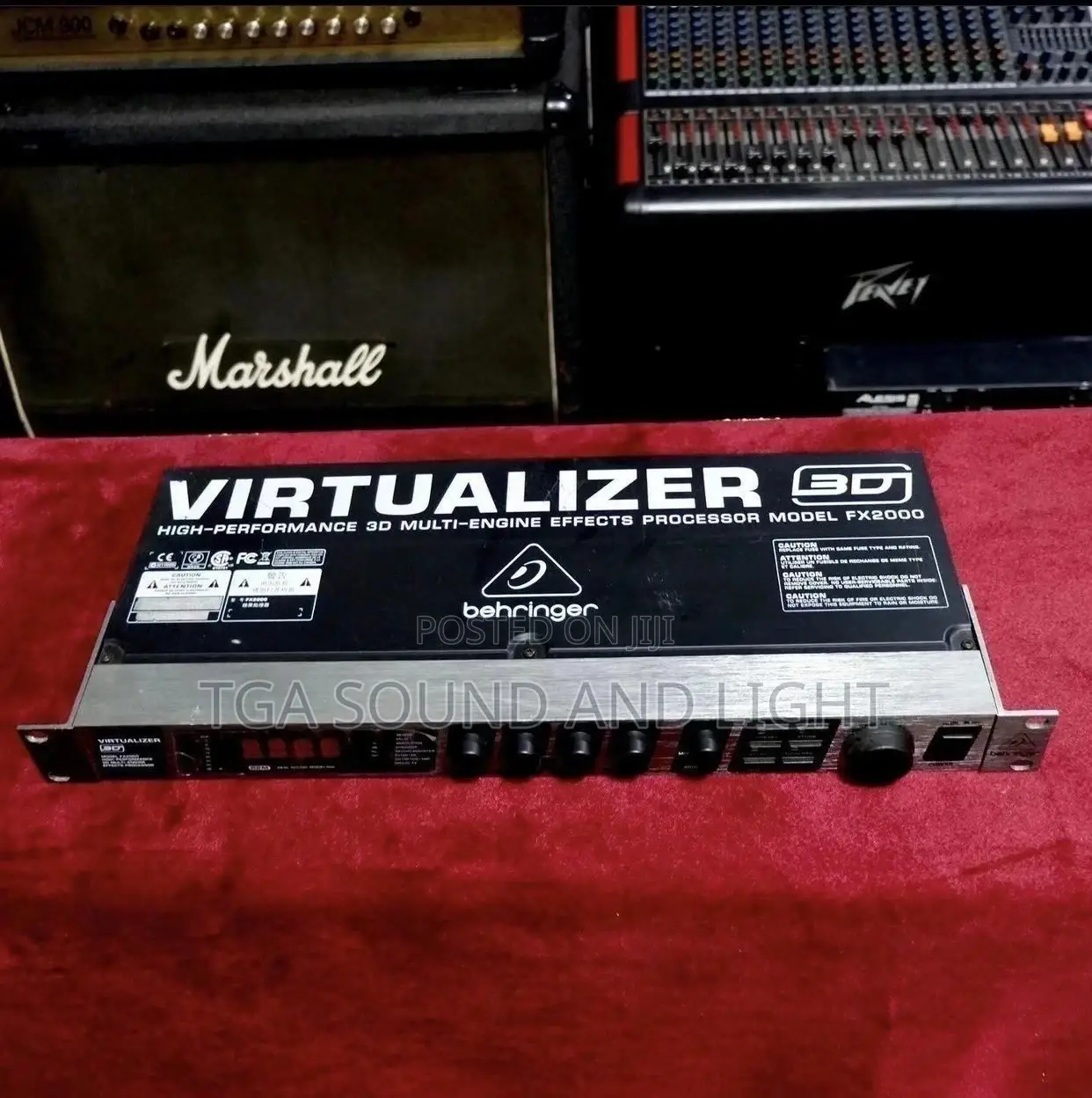 Behringer Virtualizer Fx2000 3d Effects Processor