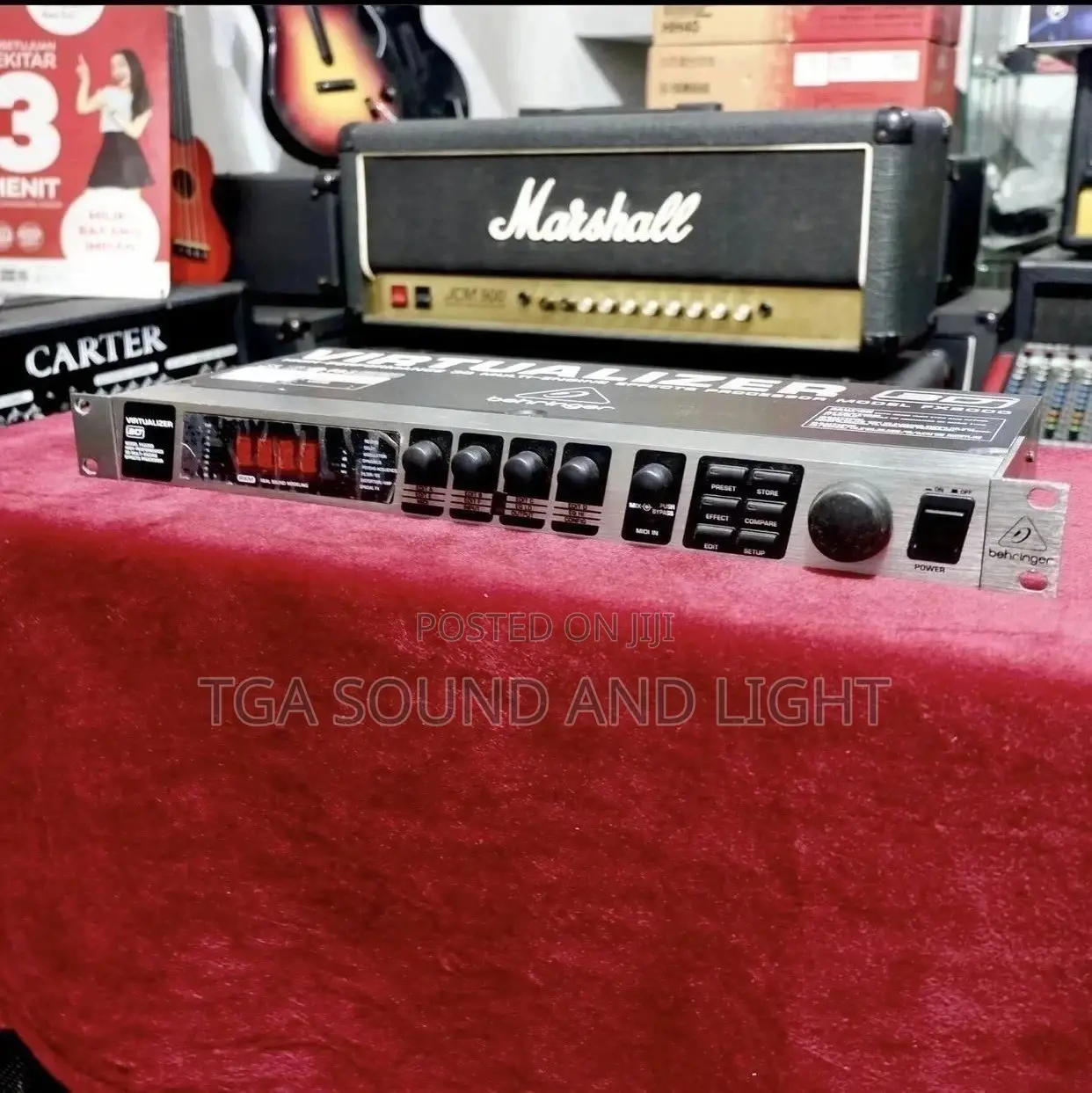 Behringer Virtualizer Fx2000 3d Effects Processor