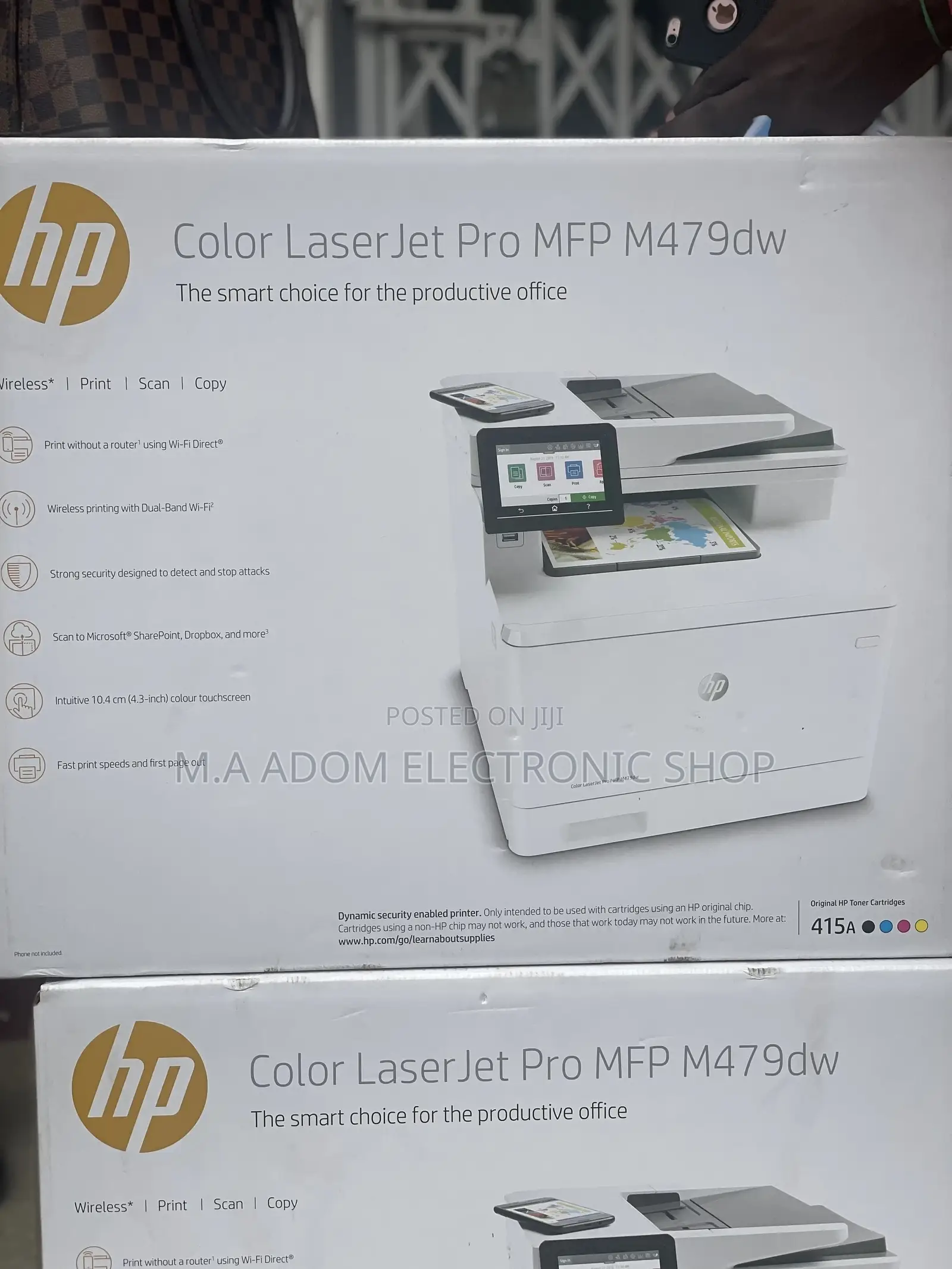 Hp Laser Jet MFP 479 Dw All in One Wireless Printer
