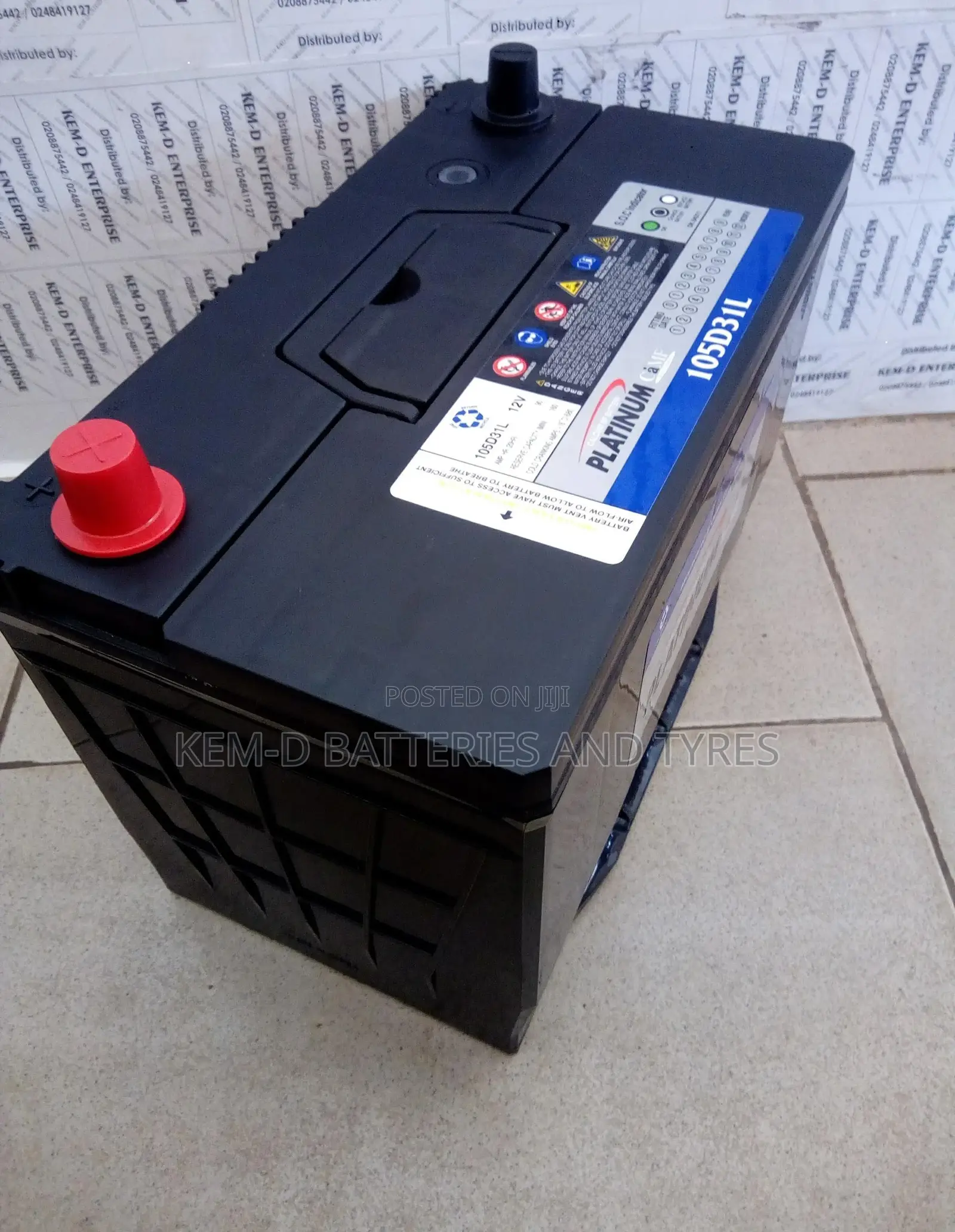 17 Plates Platinum Car Battery + Free Instant Delivery