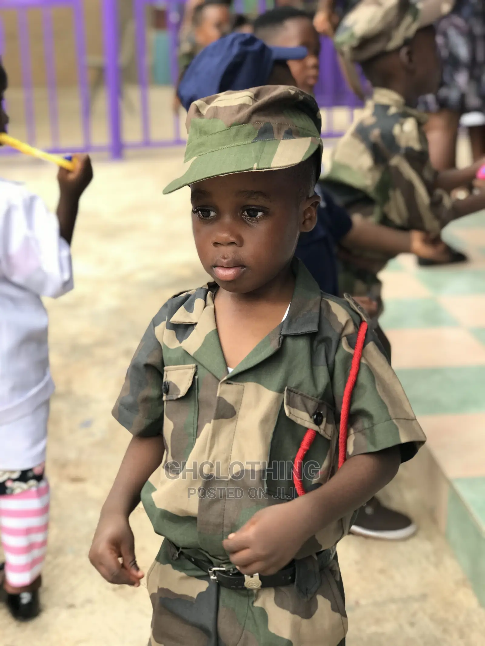 Career Costumes Original Soldiers Material for Kids