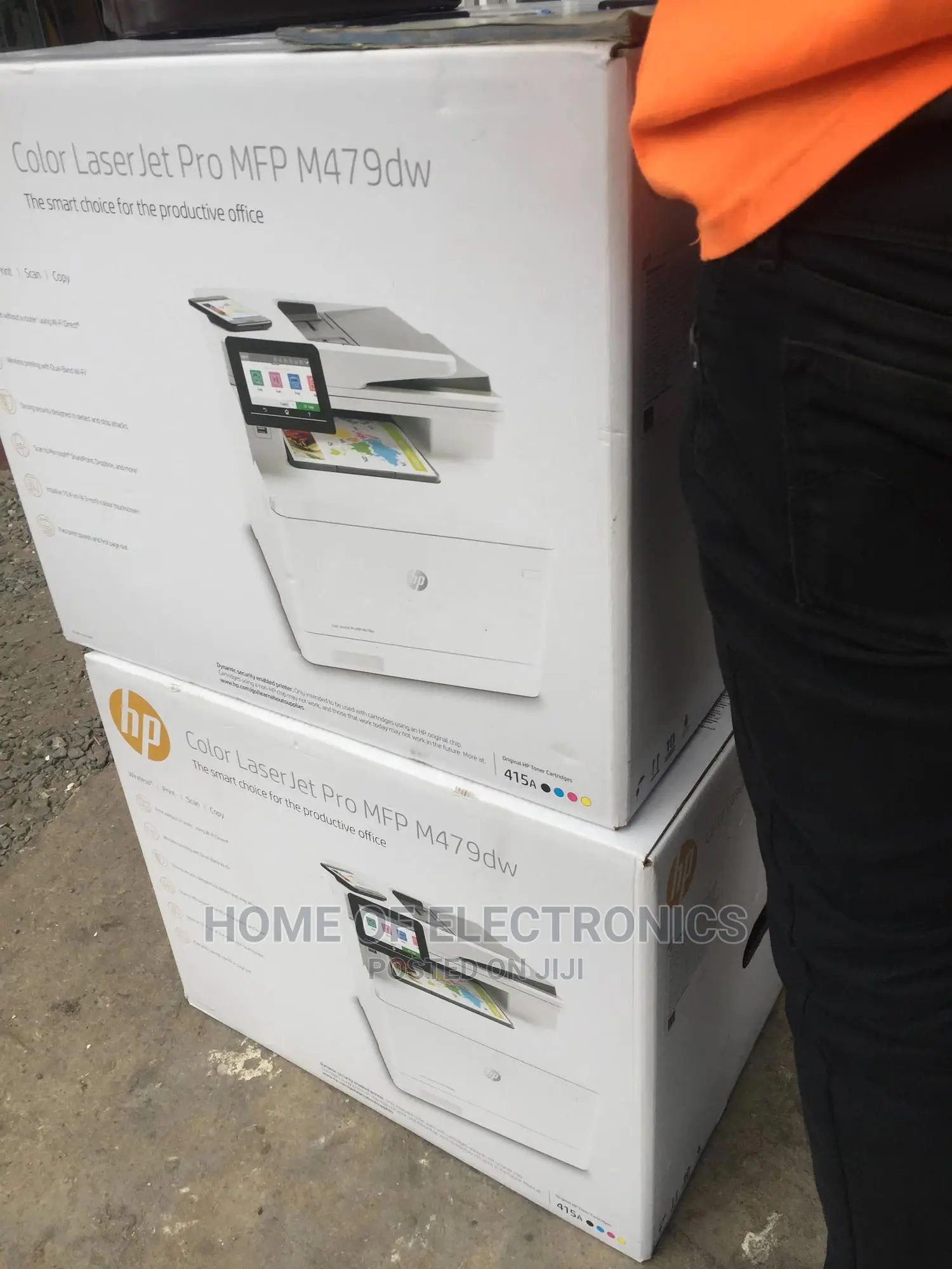 Neat HP Laserjet Pro Multifunction 479fdw Wireless Laser Pri