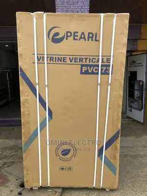 Brand New Pearl Side by Side Display Frigde