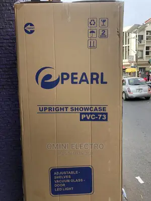 Brand New Pearl Side by Side Display Frigde