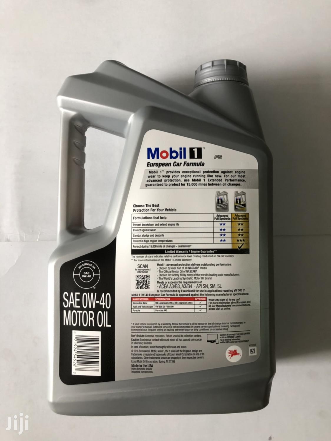 Mobil 1 Advanced Full Synthetic Engine Oil