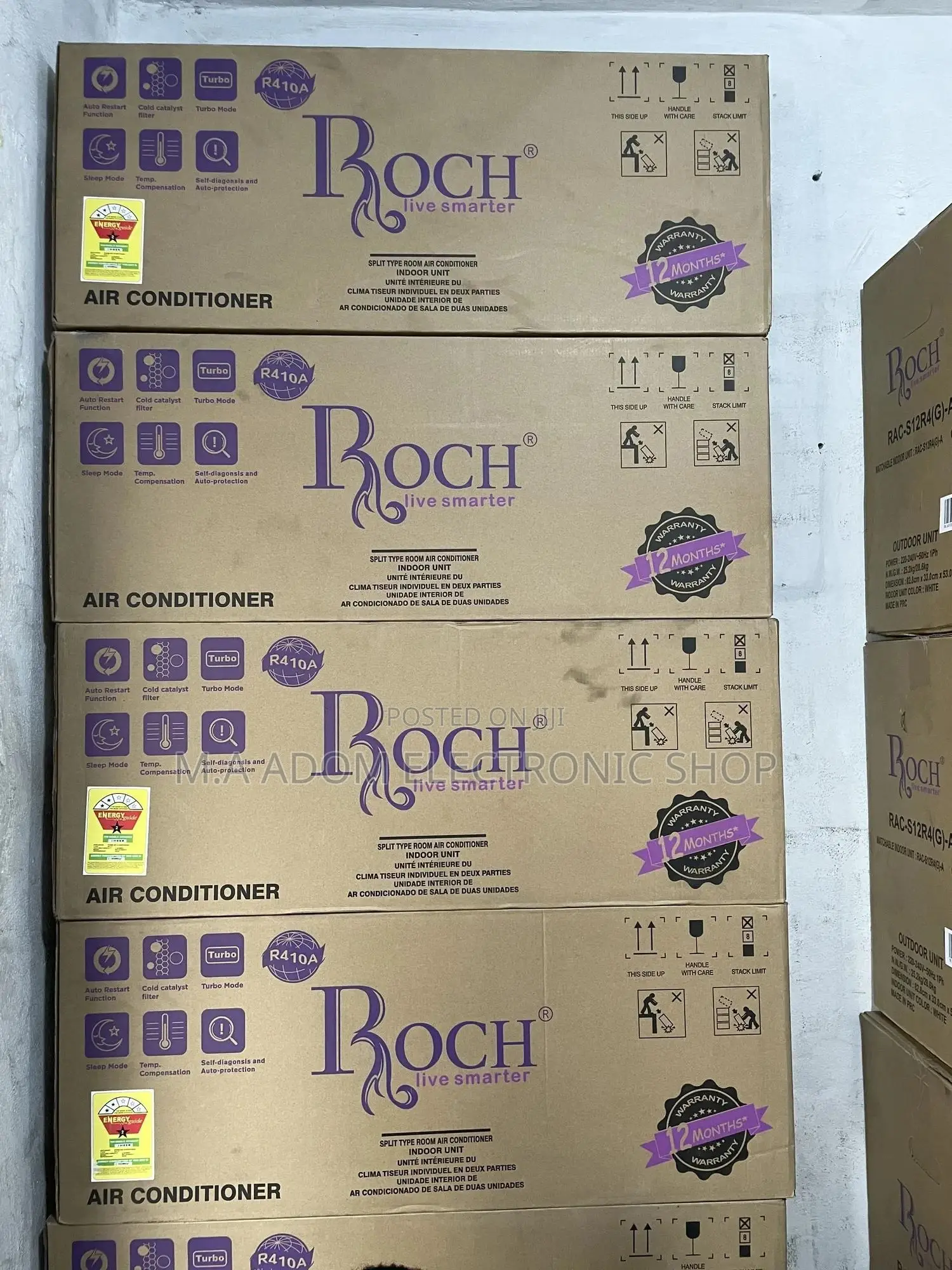 ROCH 1.5 R410 Gas Split Air Conditioner