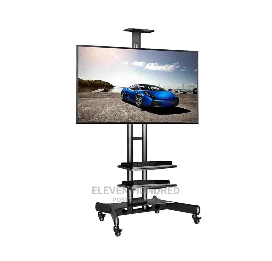 TV Stand (From 32inch to 65inch )Heavy Duty Poles