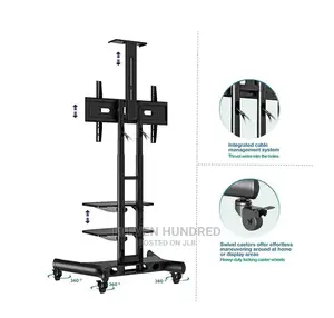 TV Stand (From 32inch to 65inch )Heavy Duty Poles