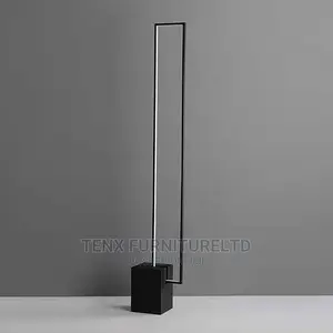 Floor Lamp Rectangular Standing Lamp With Block Base