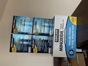 KIRKLAND MINOXIDIL FULL BOX (6 Pieces + Dropper)