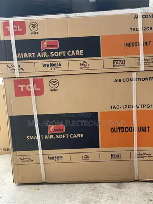 Tcl 1.5 Hp Split AC R410 Gas Wifi Inbuilt Smart Air Soft Car