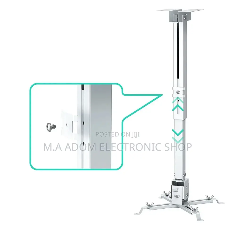 White Colour Projector Mount