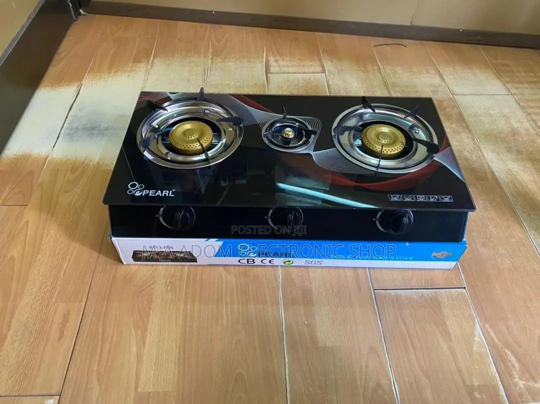 Brand New 3 Burner Pearl Table Top Gas Stove