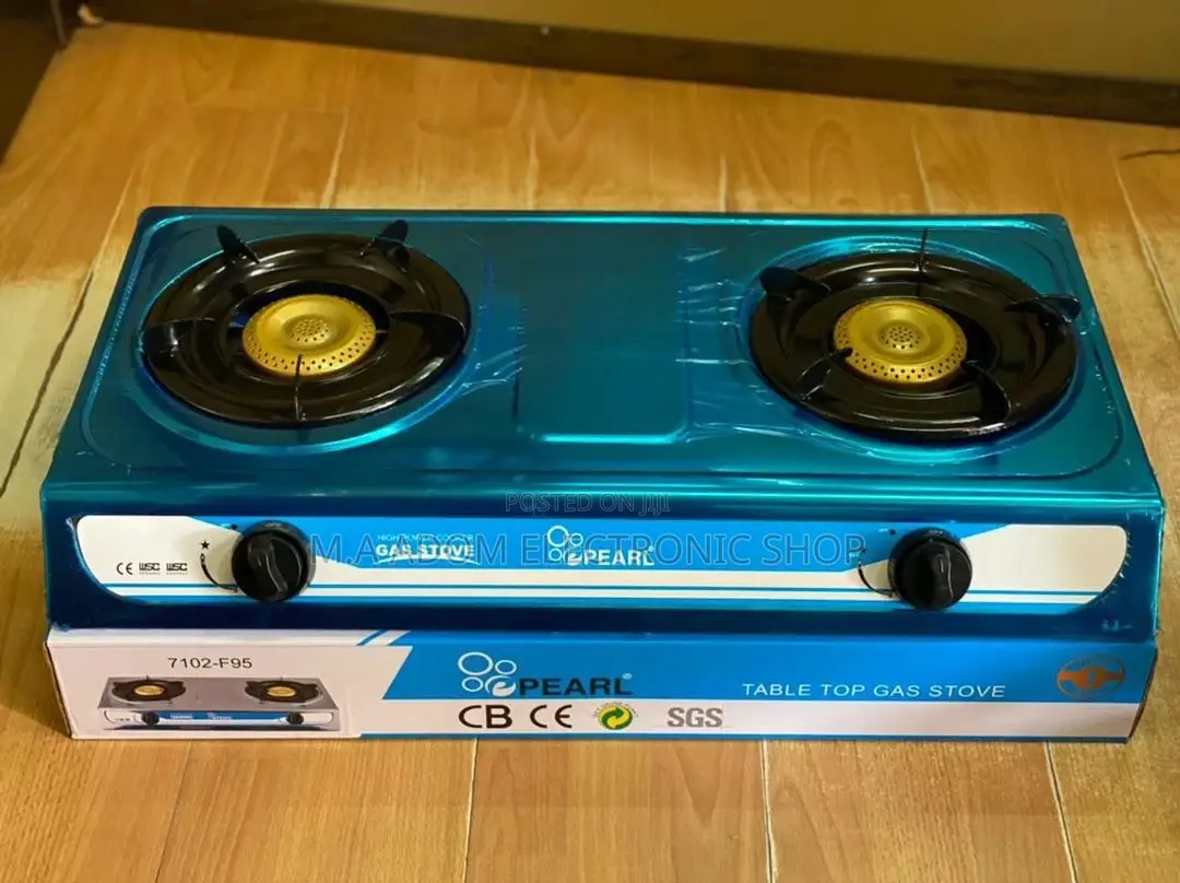 2 Stainless Steel Table Top Gas Stove