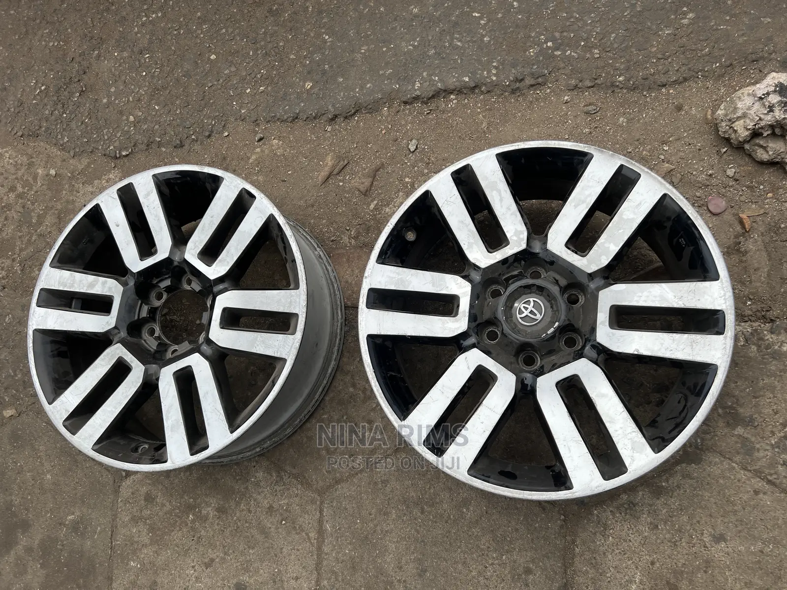 Original Home Used Four-Runner Rims