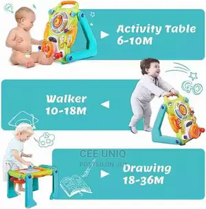 3 in 1 Walker and Activity Table
