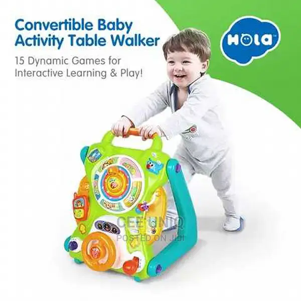 3 in 1 Walker and Activity Table