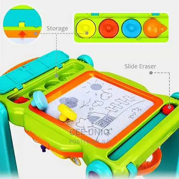 3 in 1 Walker and Activity Table