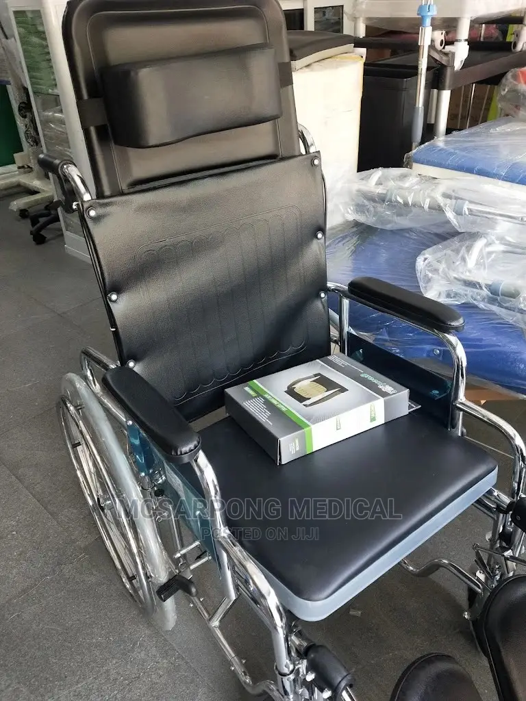 Reclinable Wheelchair With Commode (Potty Wheelchair)