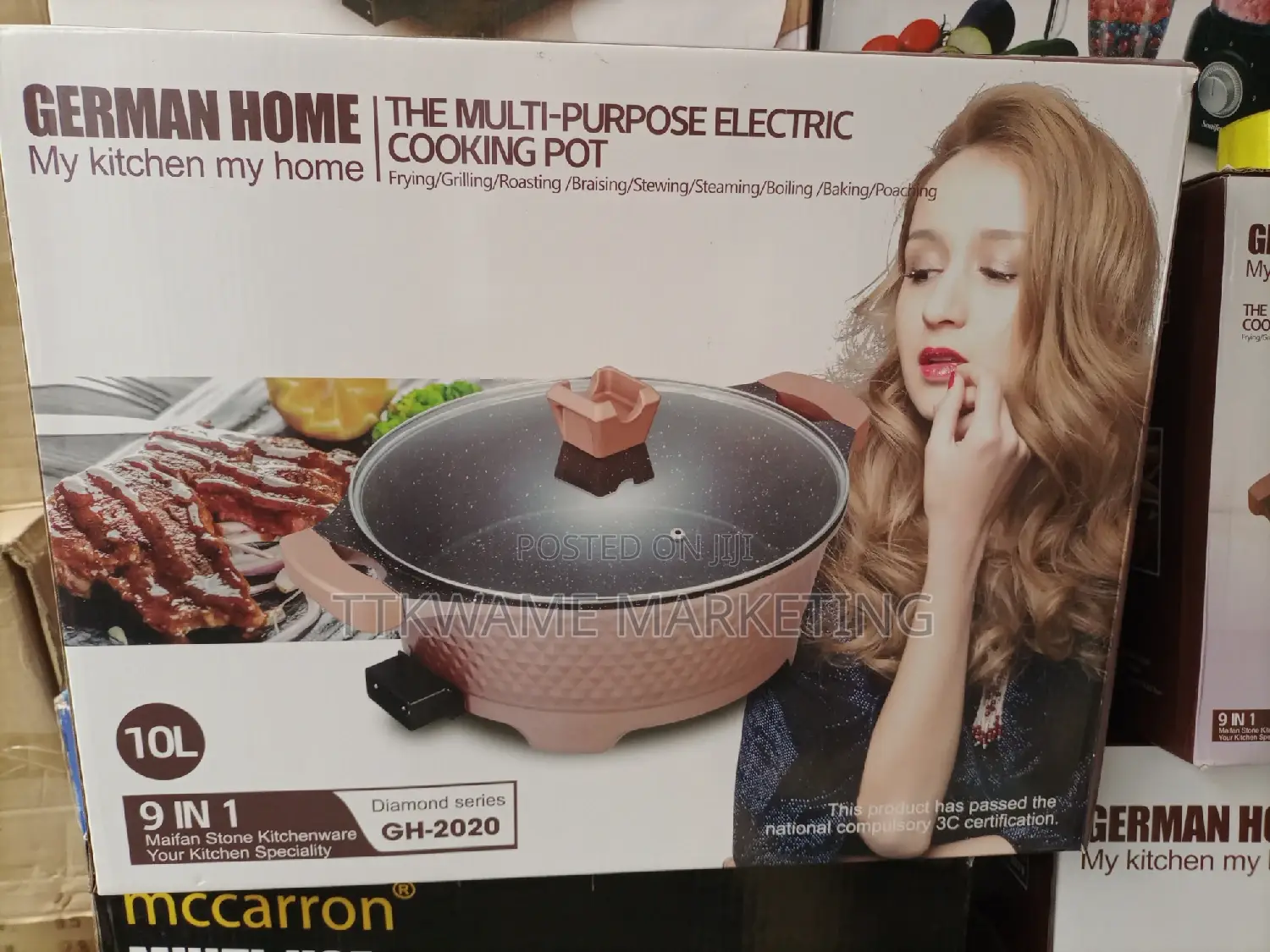 Multi-Purpose Electric Cooking Pot