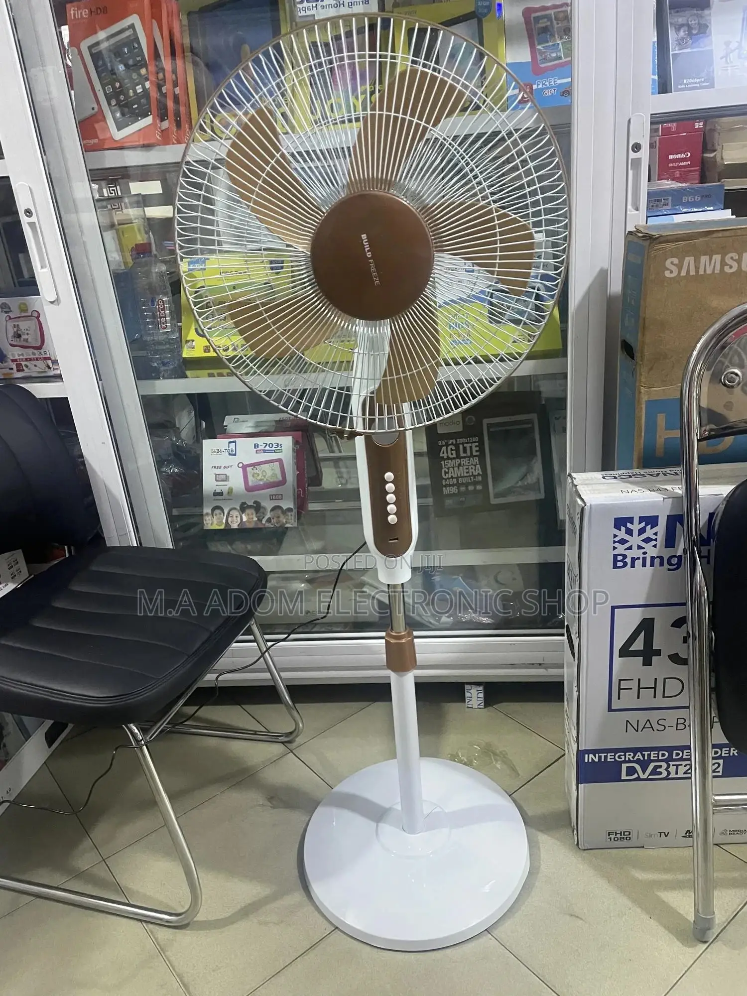 Rechargeable Build Freeze Fan