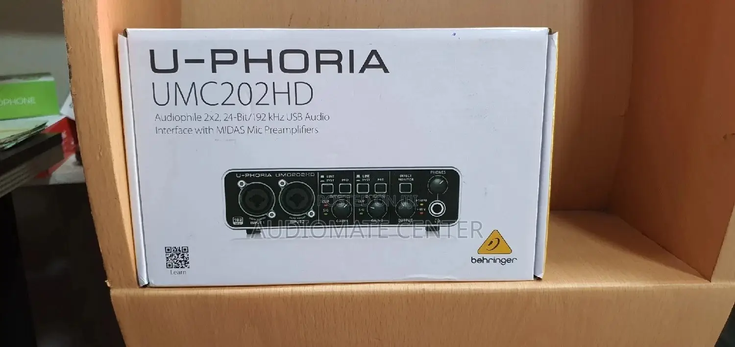 Behringer U-Phoria Umc202hd
