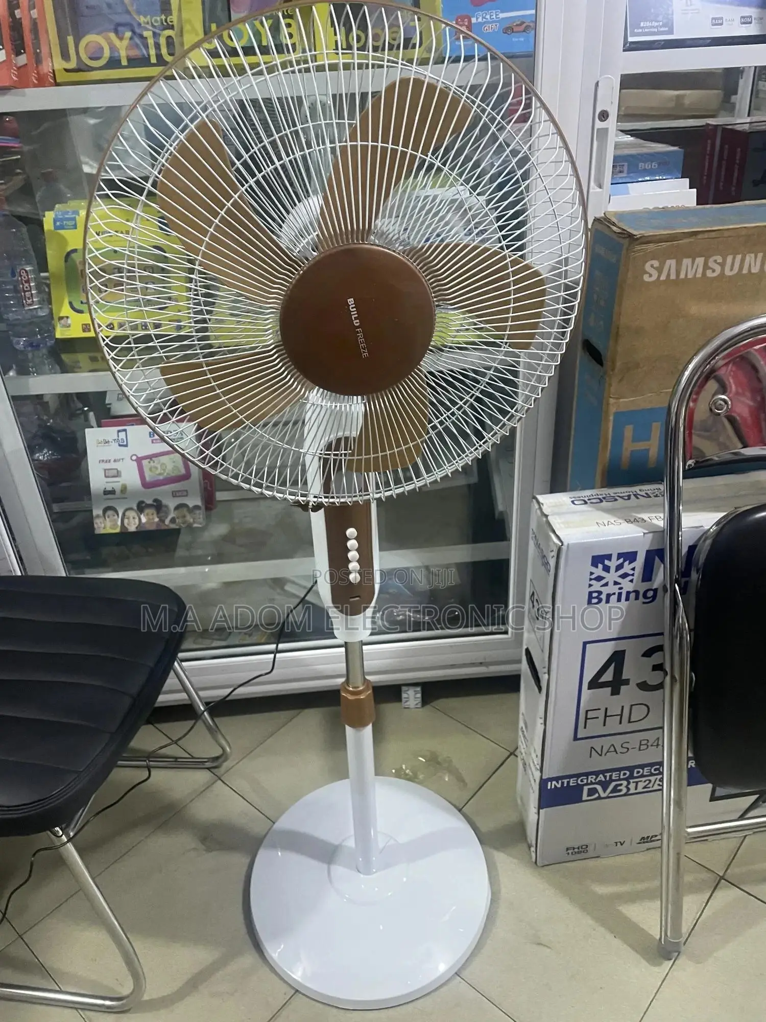 Durable Build Freeze Rechargeable Fan
