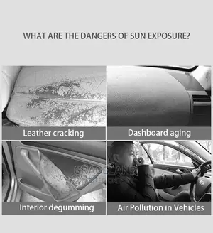Car Sunshade Front Rear Window Curtain Shade Sun Protector