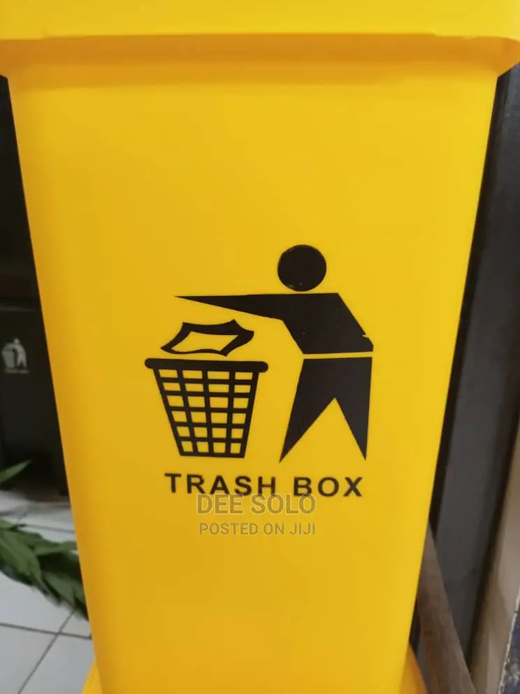 Waste Bin With Step On Pedal