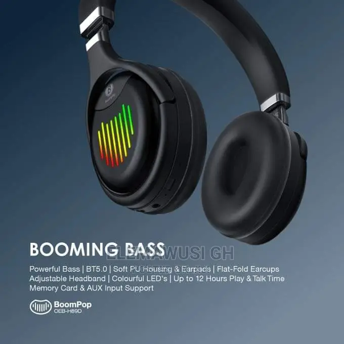 Oraimo Booming Bass Wireless Headphone