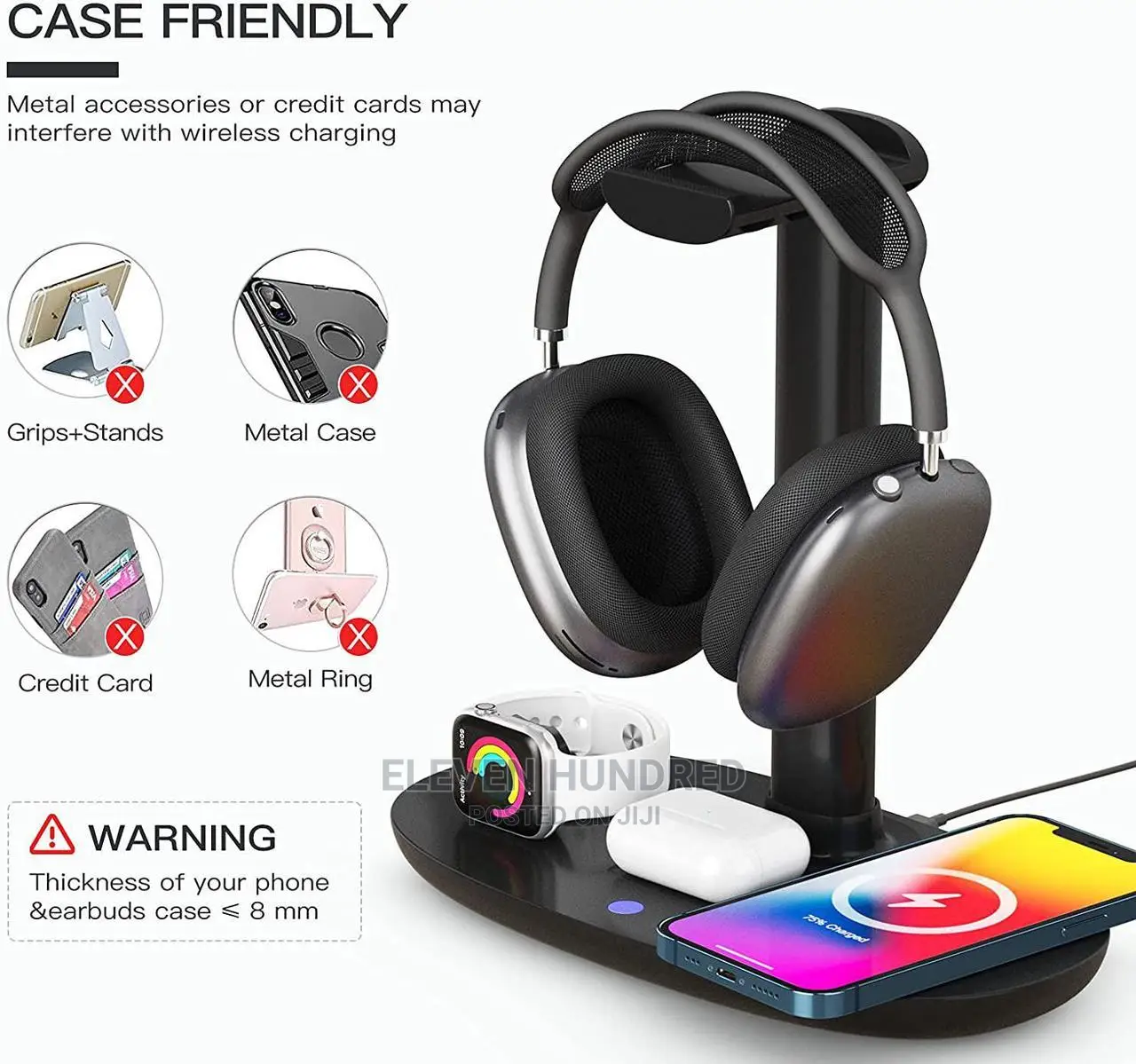 Wireless Charging Docking for All Phones