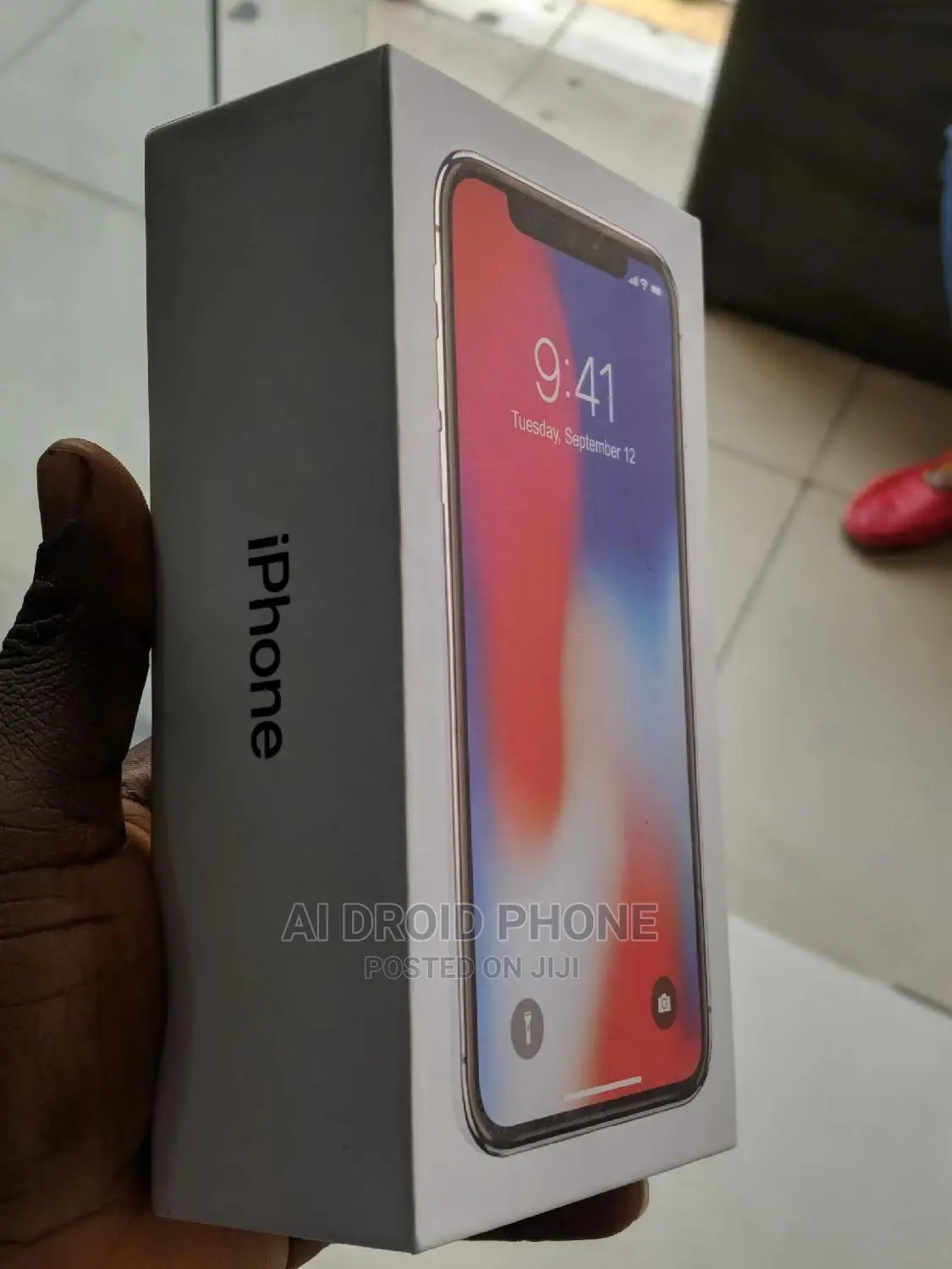 New Apple iPhone X 256 GB Gray