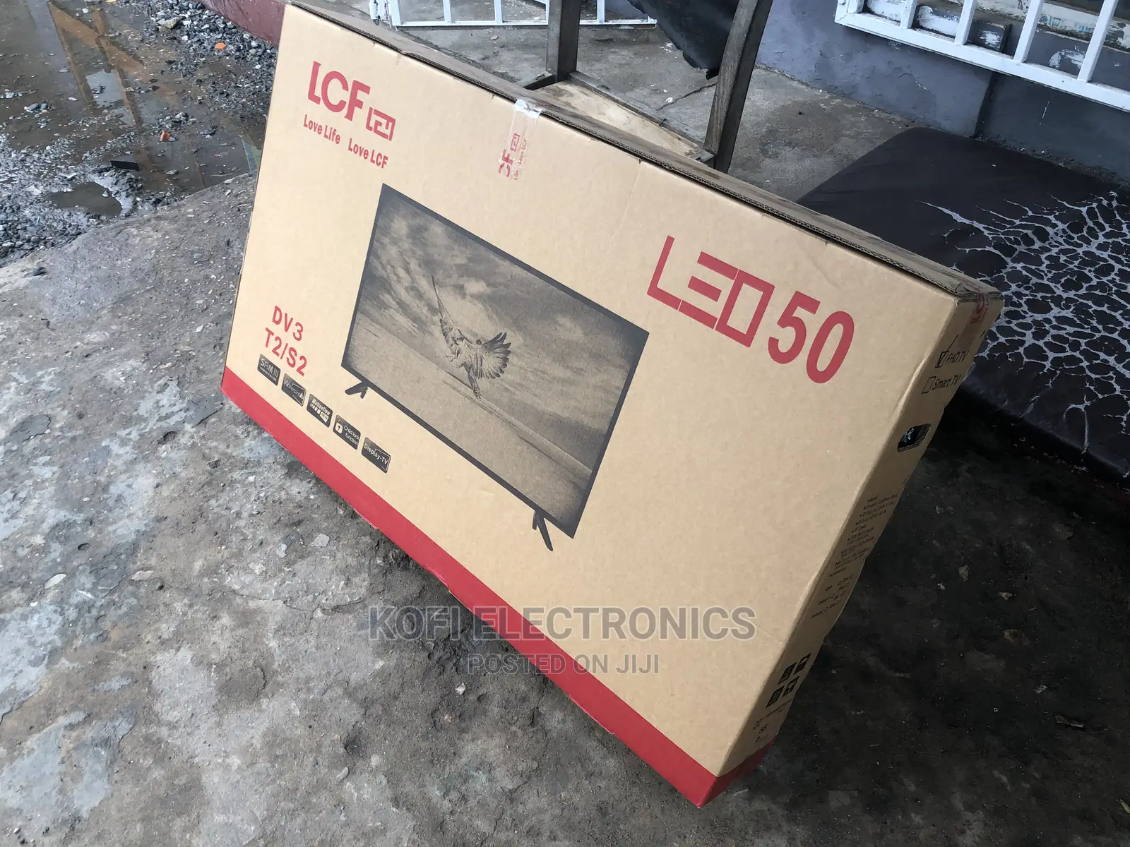 Lcf 50" Fhd Dvb T2 Satellite LED Slim TV